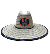 University of Miami Logo Straw Hat - Hook & Tackle - Flyclothing LLC