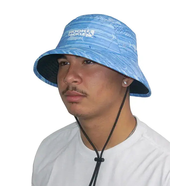Marlin Latitude Printed Bucket Hat - Hook & Tackle - Flyclothing LLC
