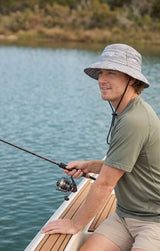 Marlin Latitude Printed Bucket Hat - Hook & Tackle - Flyclothing LLC