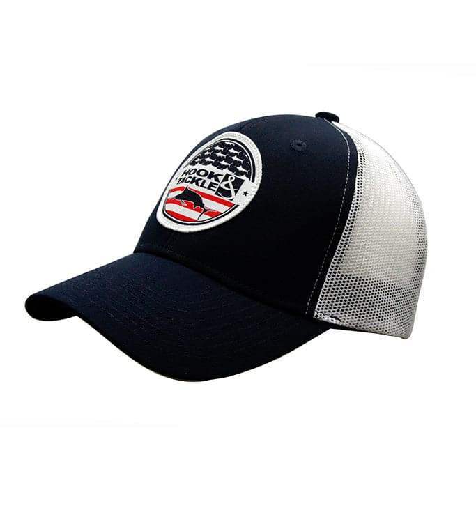 Marlin America Fishing Trucker Hat - Hook & Tackle - Flyclothing LLC