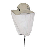 Mosquito Net UV Fishing Sun Hat - Hook & Tackle - Flyclothing LLC