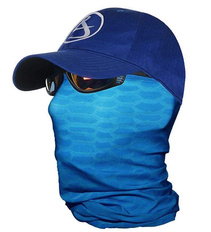 Camo Scales Face & Neck Gaiter - Hook & Tackle - Flyclothing LLC