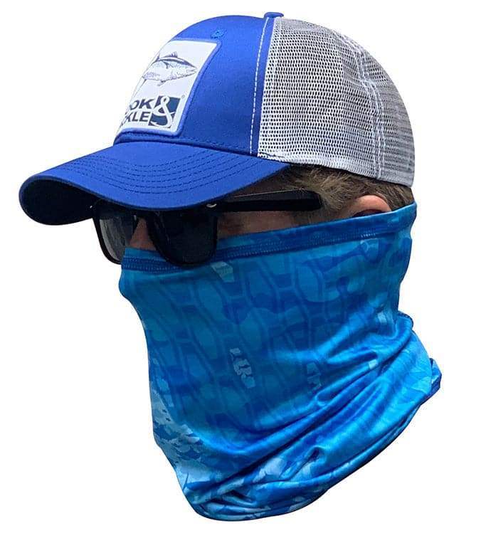 Geofish Camo Face & Neck Gaiter - Hook & Tackle - Flyclothing LLC