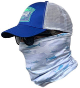 Blue Marlin Camo Gaiter - Hook & Tackle - Flyclothing LLC