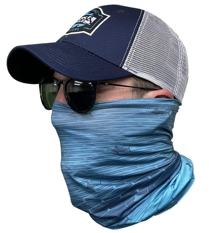 Marlin Gradient Face & Neck Gaiter - Hook & Tackle - Flyclothing LLC