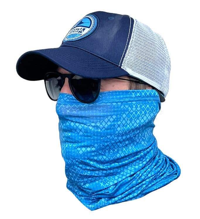Geo Camo Face & Neck Gaiter - Hook & Tackle - Flyclothing LLC