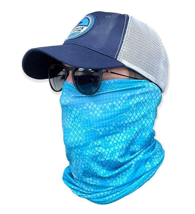 Geo Camo Face & Neck Gaiter - Hook & Tackle - Flyclothing LLC