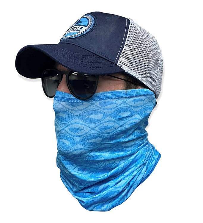 Fish Capsule Face & Neck Gaiter - Hook & Tackle - Flyclothing LLC