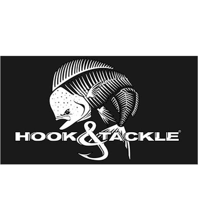 Bull Dolphin 12" Fishing Decal - Hook & Tackle - Flyclothing LLC
