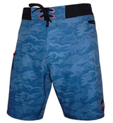 Men's Geo Camo Stretch Fishing Boardshort - Hook & Tackle - Flyclothing LLC