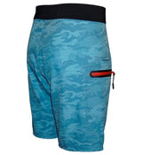 Men's Geo Camo Stretch Fishing Boardshort - Hook & Tackle - Flyclothing LLC