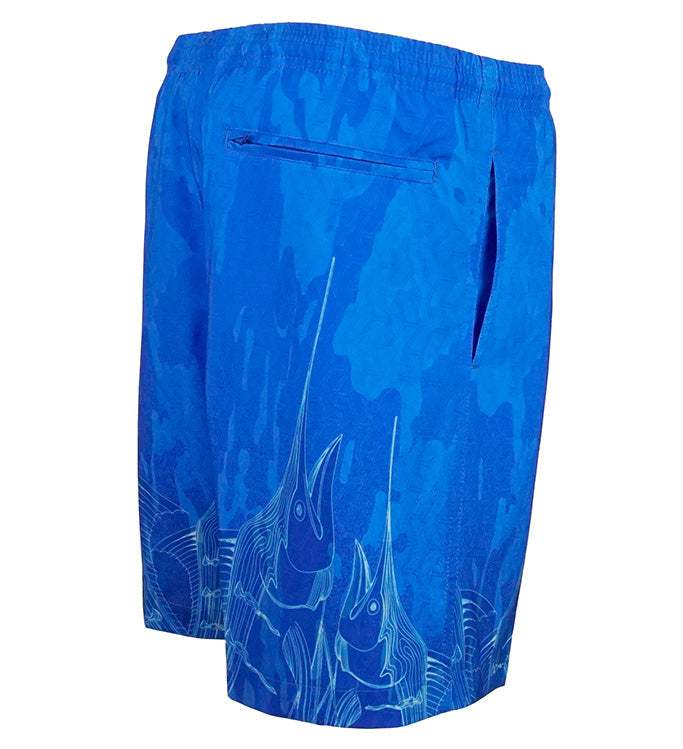 Men's Bills Up Fishing Swim Trunk - Hook & Tackle - Flyclothing LLC