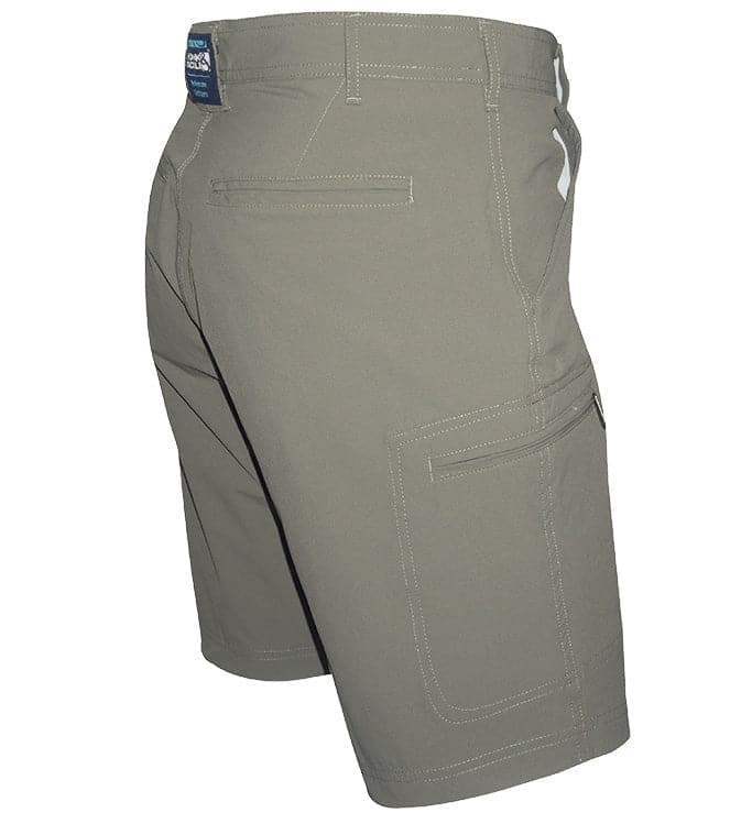 Men's Ripstop Driftwood 4-Way Stretch Fishing Short - Hook & Tackle - Flyclothing LLC