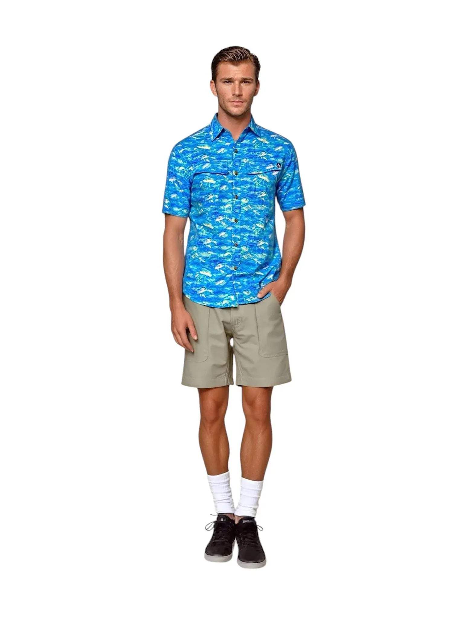 Men's Mahi Rush UV Vented Fishing Shirt - Hook & Tackle - Flyclothing LLC