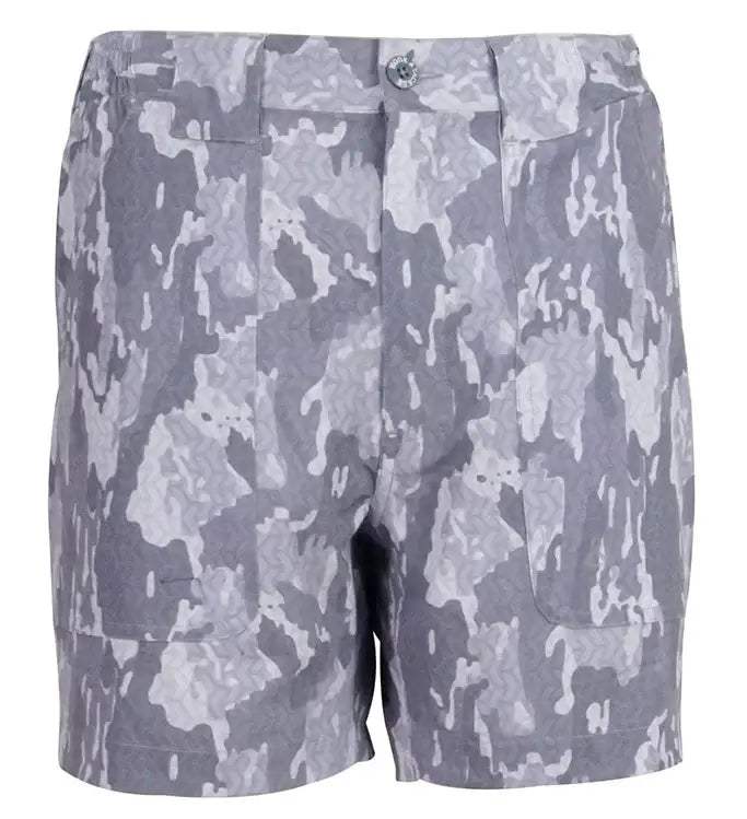 Men's Geo Camo Beer Can Lightweight Stretch Short - Hook & Tackle - Flyclothing LLC