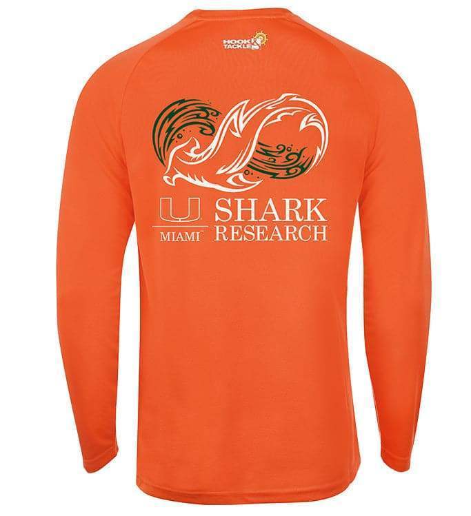 Men's Univ. of Miami Seamount L/S Shirt - Hook & Tackle - Flyclothing LLC