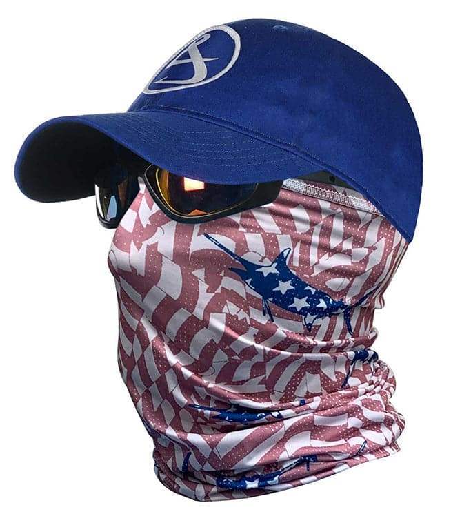 Stars & Stripes Face & Neck Gaiter - Hook & Tackle - Flyclothing LLC