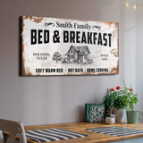 Bed and Breakfast Sign - Tailored Canvases - Flyclothing LLC