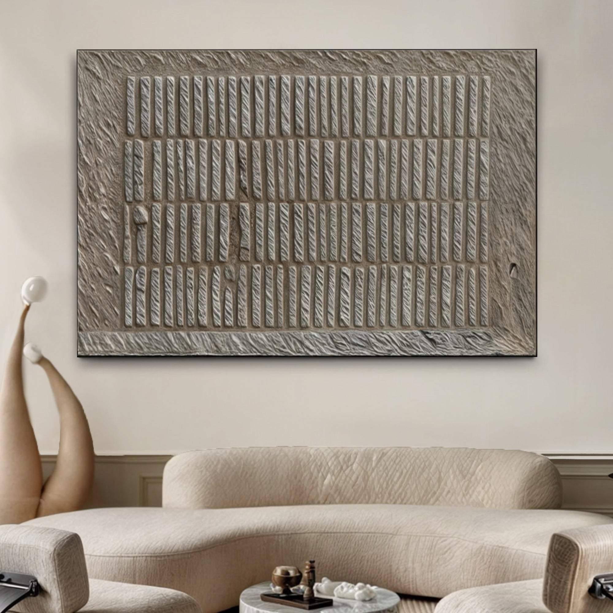 Modern Stone Pattern Wall Art - Tailored Canvases - Flyclothing LLC