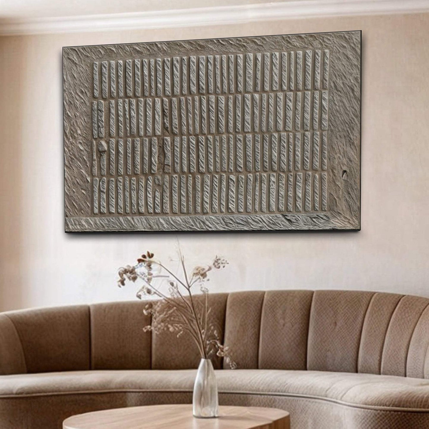 Modern Stone Pattern Wall Art - Tailored Canvases - Flyclothing LLC