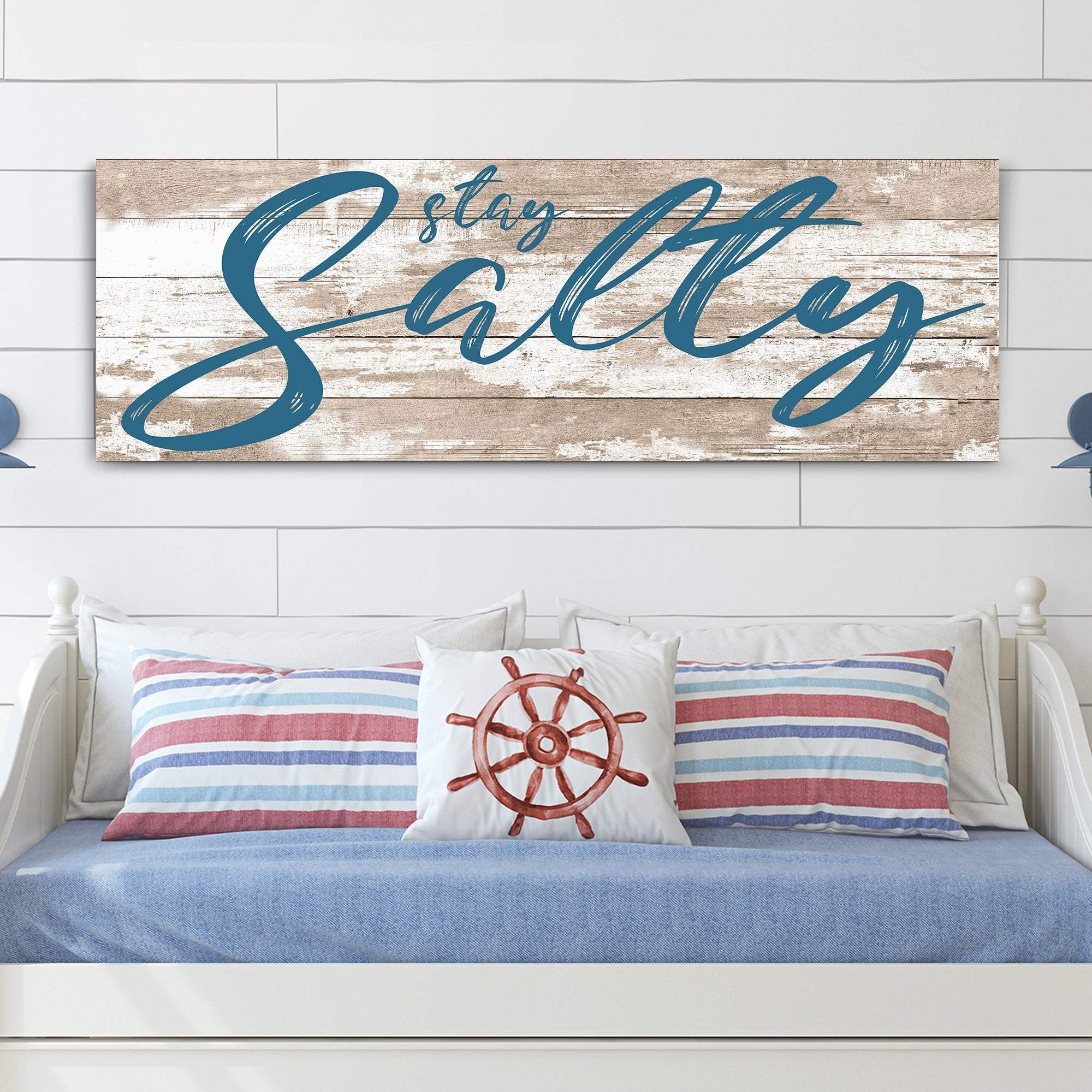 Stay Salty Coastal Sign II - Tailored Canvases - Flyclothing LLC