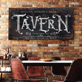 Potions, Spirits & Brews Tavern Halloween Sign II - Tailored Canvases - Flyclothing LLC