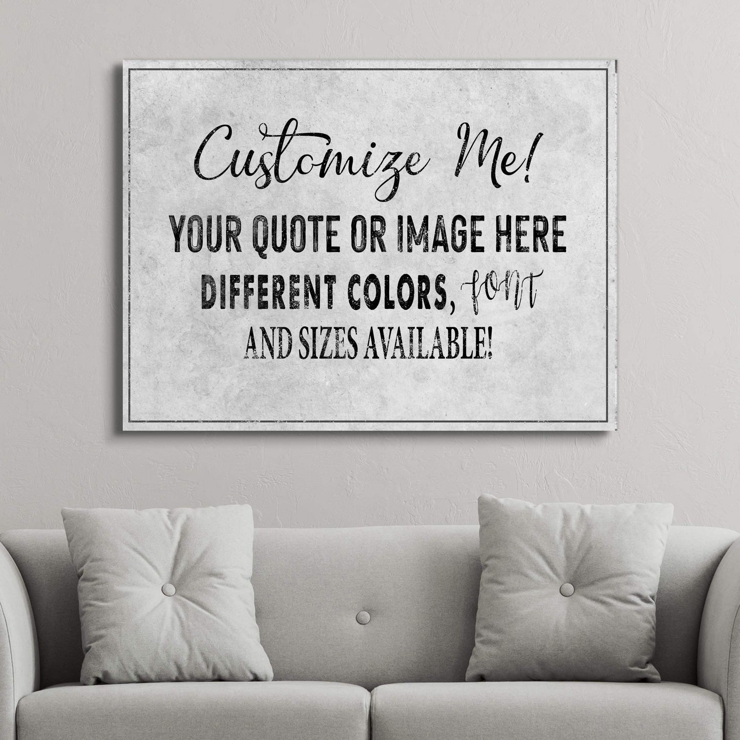 100% Custom - Personalized Premium Canvas - Tailored Canvases - Flyclothing LLC