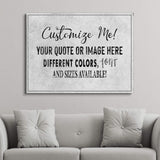 100% Custom - Personalized Premium Canvas - Tailored Canvases - Flyclothing LLC