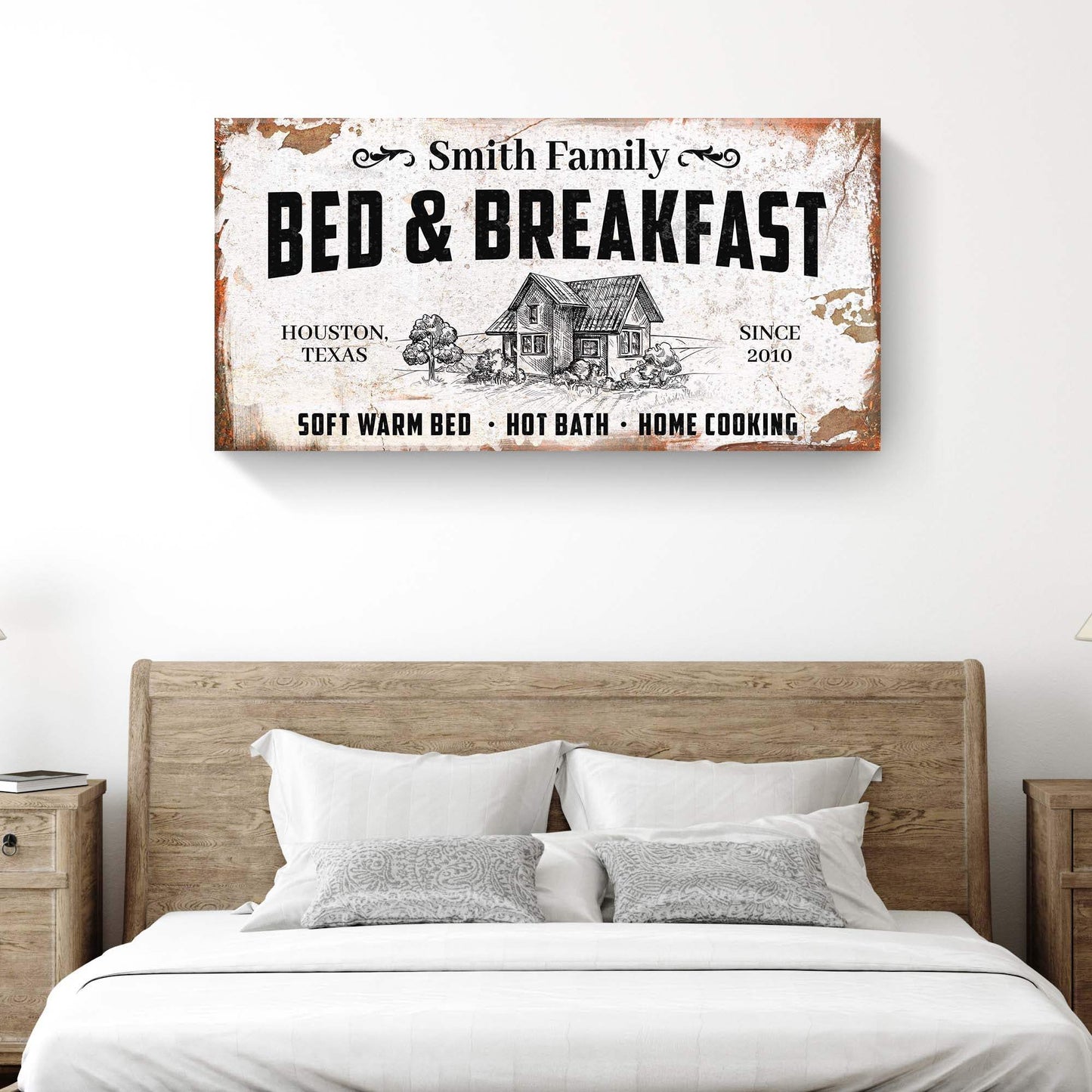 Bed and Breakfast Sign - Tailored Canvases - Flyclothing LLC
