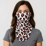 Leopard Print Face Tube Mask / Scarf - Madeline Love - Flyclothing LLC