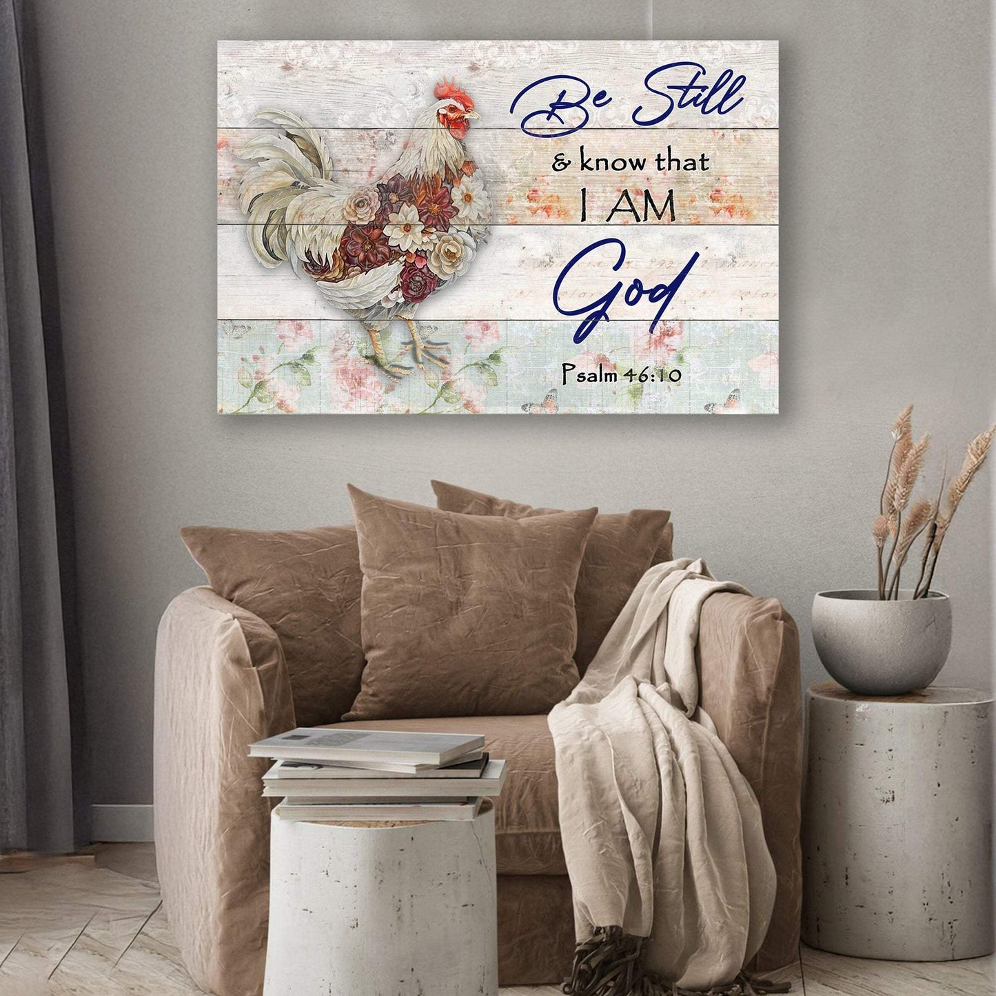 Be Still Faith Sign II - Tailored Canvases - Flyclothing LLC