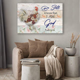 Be Still Faith Sign II - Tailored Canvases - Flyclothing LLC
