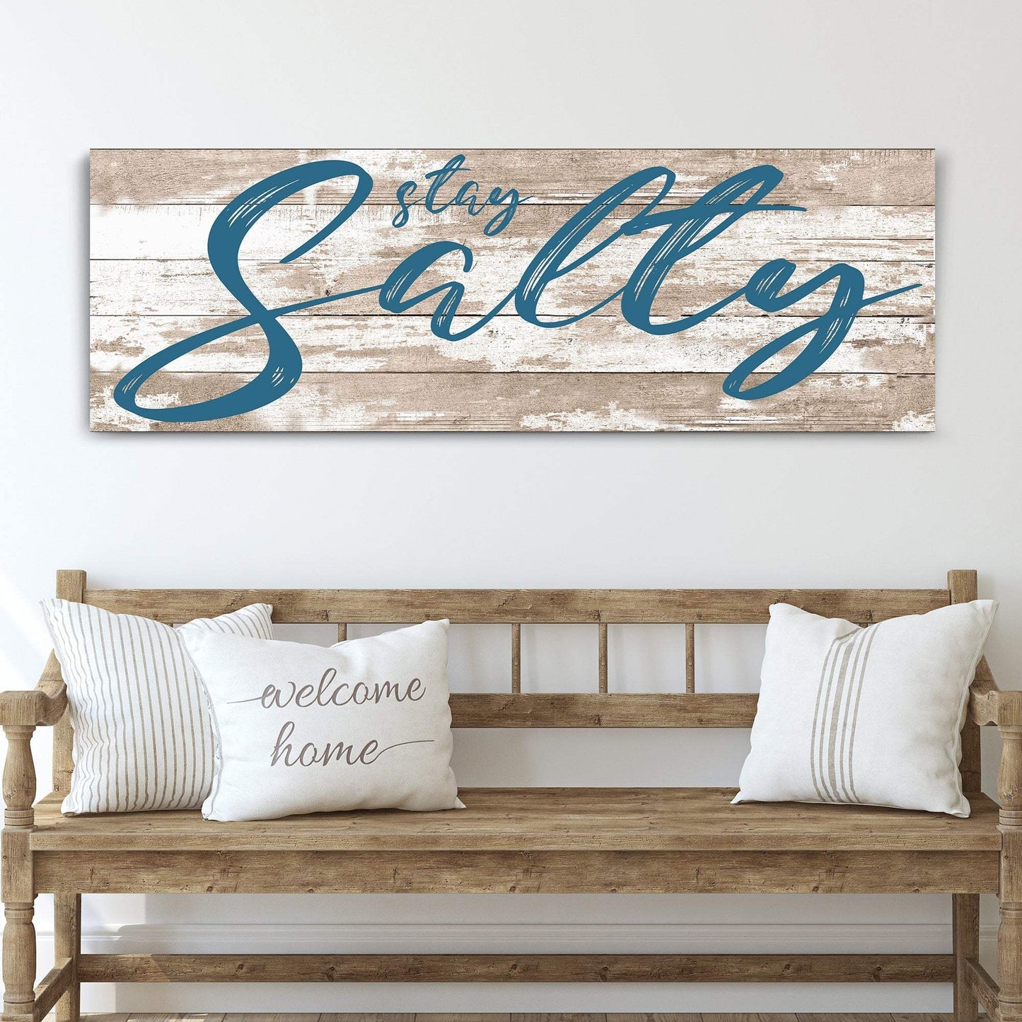 Stay Salty Coastal Sign II - Tailored Canvases - Flyclothing LLC
