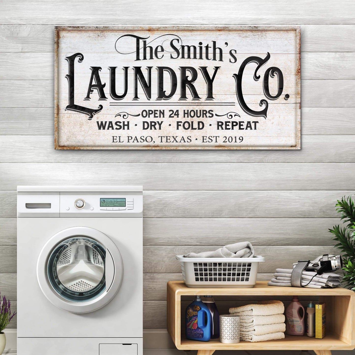 The Laundry Room Sign IX - Tailored Canvases - Flyclothing LLC