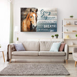Everyday Is A New Beginning Faith Sign II - Tailored Canvases - Flyclothing LLC