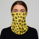 Fleur de Lis Print Seamless Face Tube Mask / Scarf - Madeline Love - Flyclothing LLC