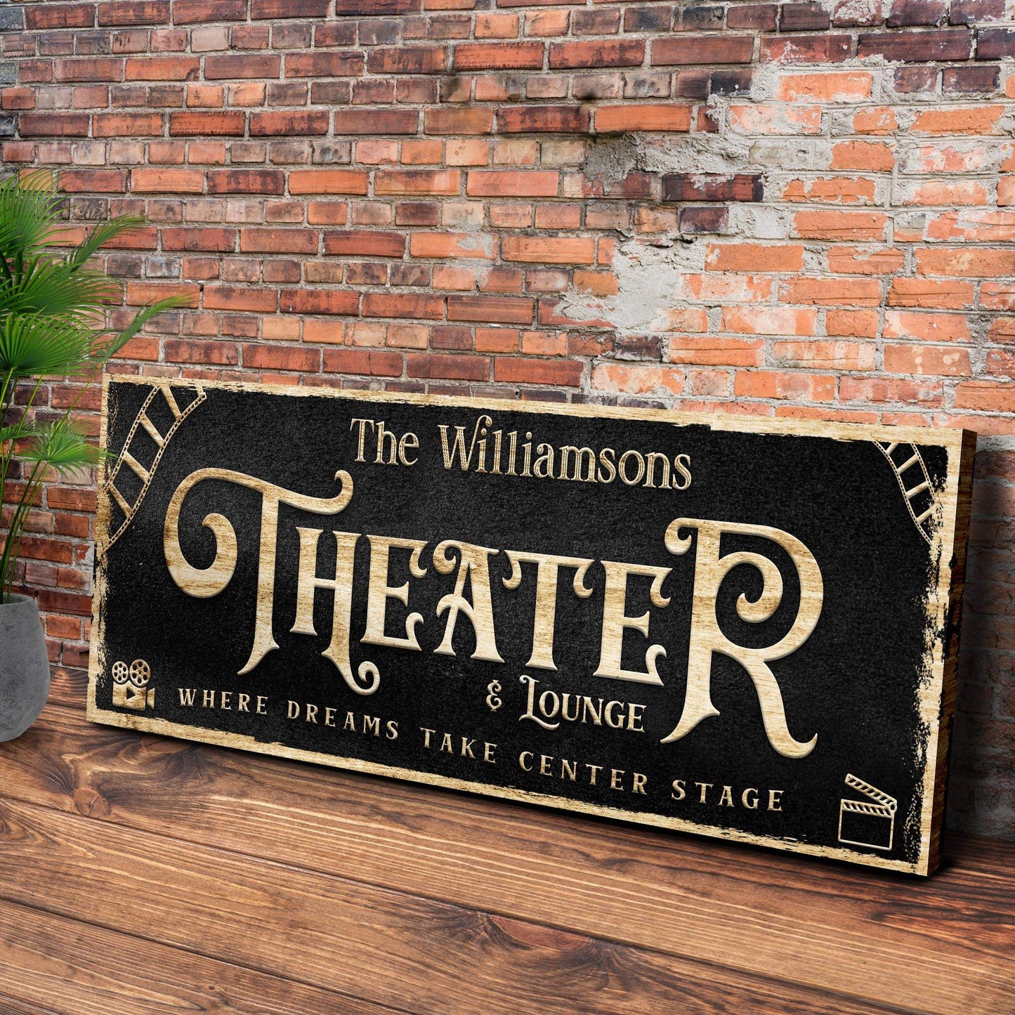 Theater Sign VI - Tailored Canvases - Flyclothing LLC