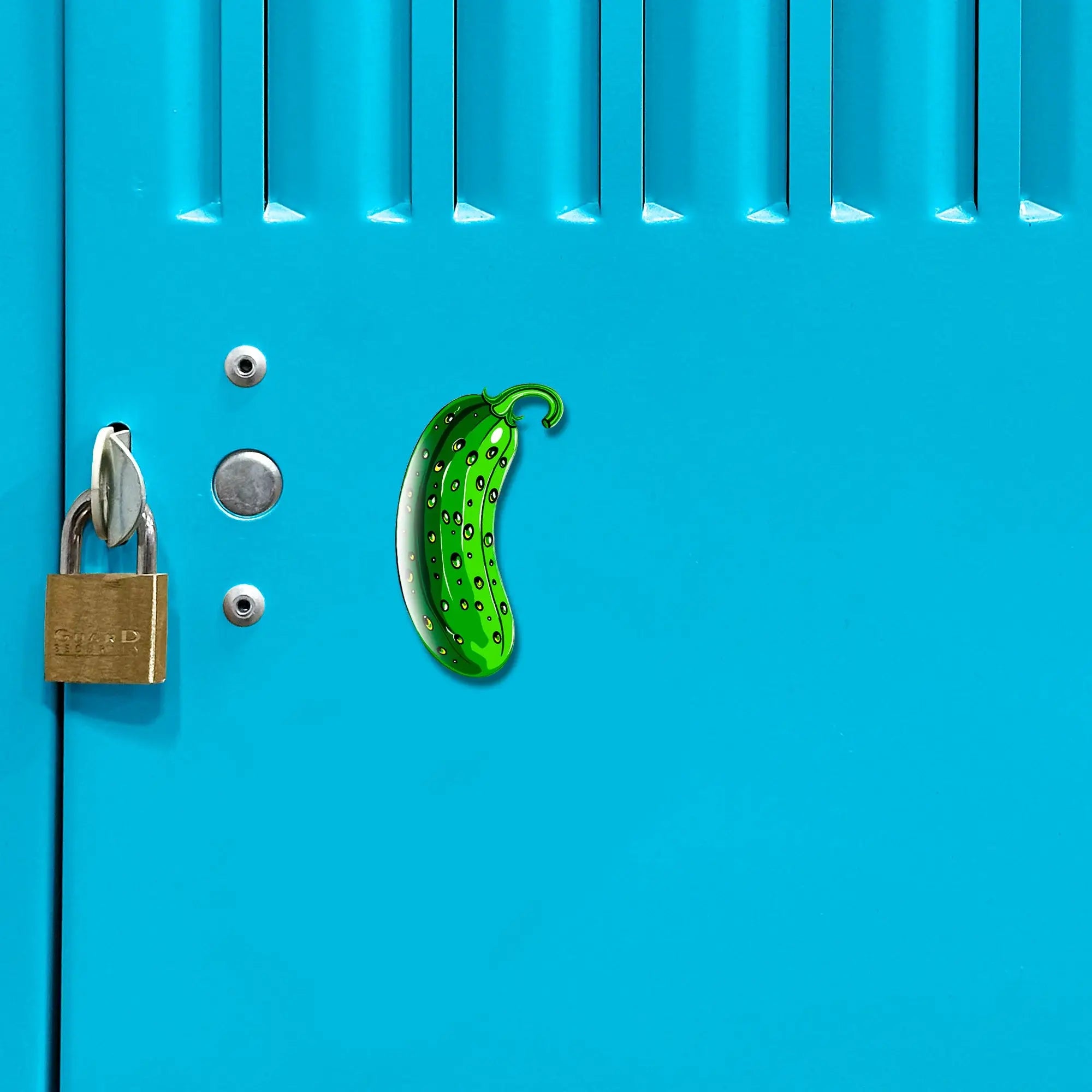 Acrylicious Funky Green Pickle Magnet by Onyx O - BodyCandy - Flyclothing LLC
