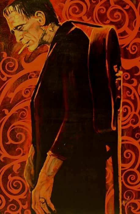 Black Market Art Company Man in Black Print - Black Market Art Company - Flyclothing LLC