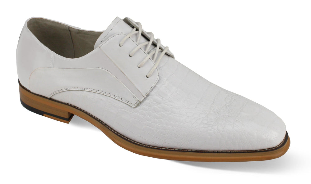 Giovanni Mason White Mens Shoe - Giovanni