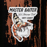Master Baiter 'Lil Shrimp Club Decal Sticker - DIRTY COWBOY USA - Flyclothing LLC