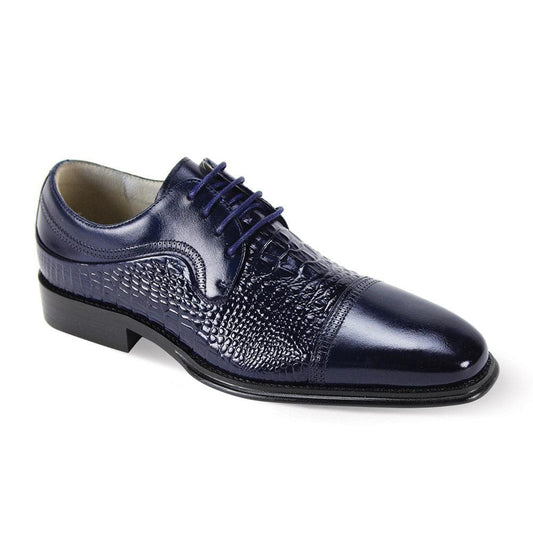 Giovanni Mattias Blue Mens Shoe - Giovanni