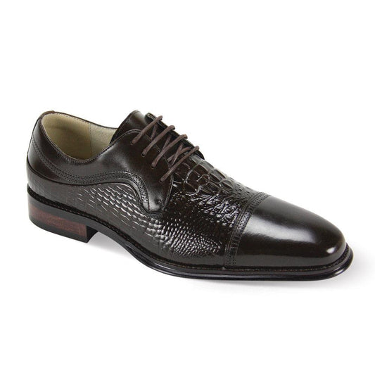 Giovanni Mattias Ch Brown Mens Shoe - Giovanni