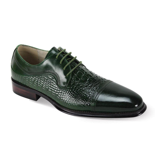 Giovanni Mattias Green Mens Shoe - Giovanni