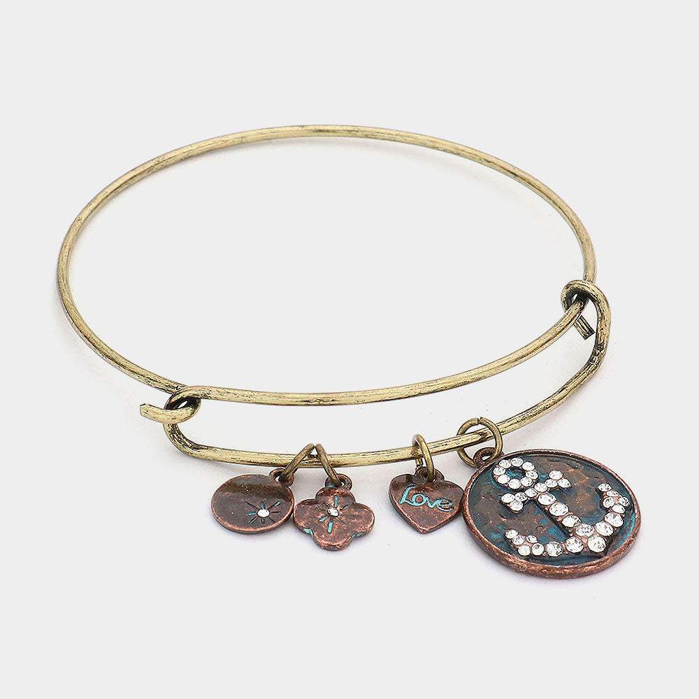 Anchor Metal Hook Bracelet - Madeline Love - Flyclothing LLC