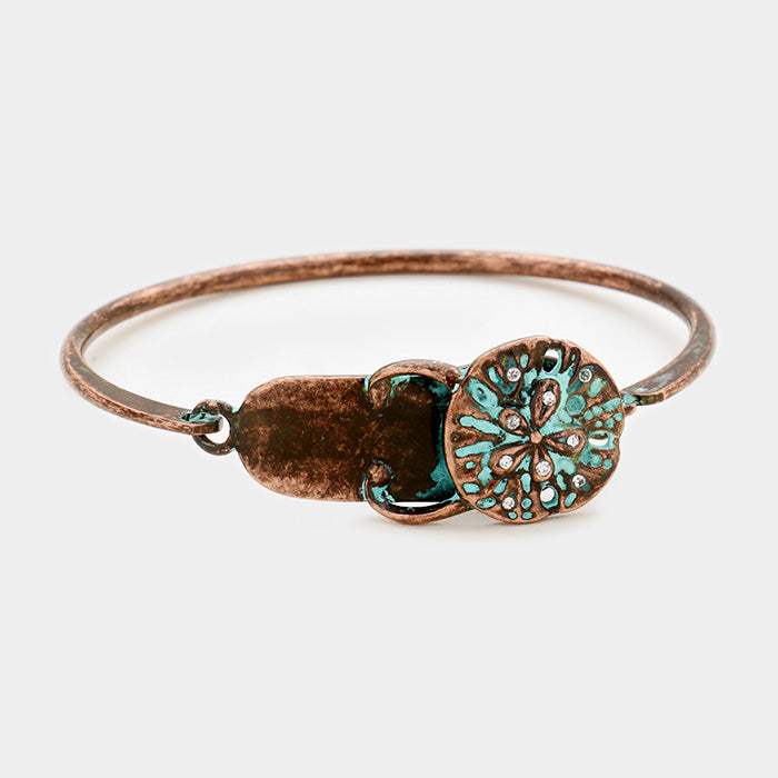 Flip Flops Slippers Sand Dollar Hook Bracelet - Madeline Love - Flyclothing LLC
