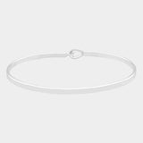 Brass Thin Metal Hook Bracelet - Madeline Love - Flyclothing LLC