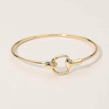Metal Hook Bangle Bracelet - Madeline Love - Flyclothing LLC