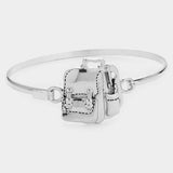Metal Backpack Bag Hook Bracelet - Madeline Love - Flyclothing LLC