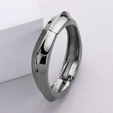 Hinged Metal Bracelet - Madeline Love - Flyclothing LLC